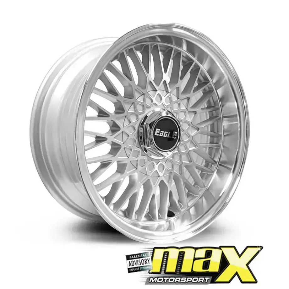15 Inch Mag Wheel - Mx5057-4 Eagle Wheel - (4X100 /4X108 Pcd) 1