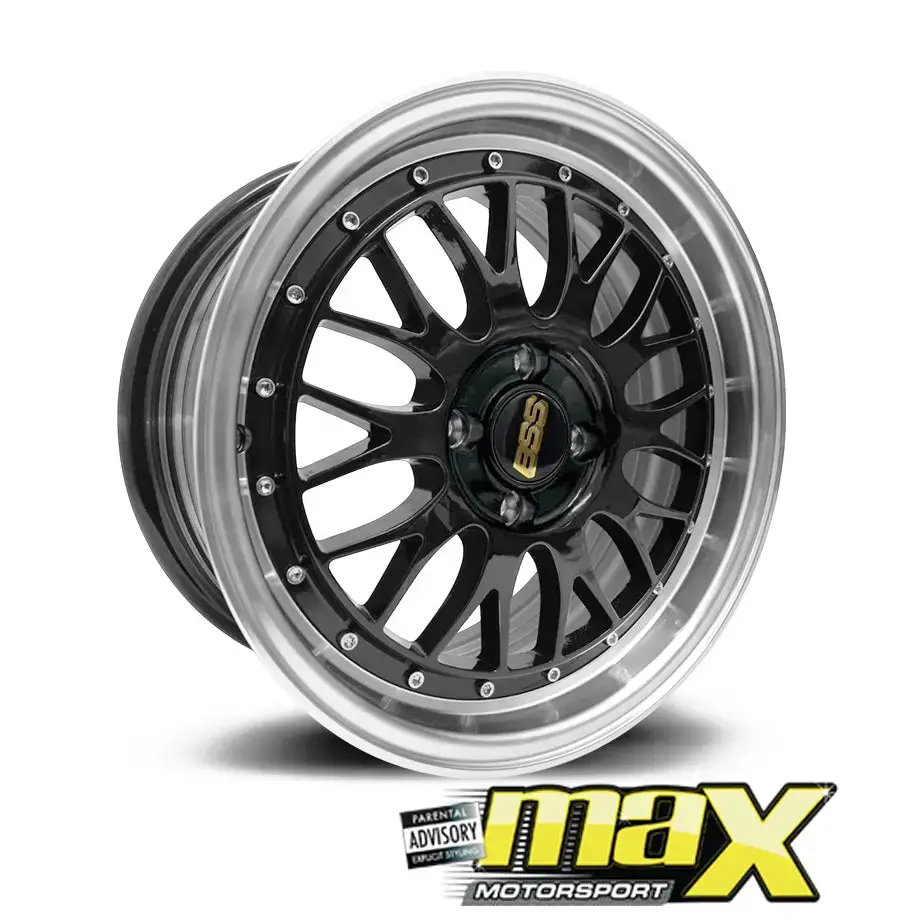 15 Inch Mag Wheel - Mx506 Bss Lm Style Wheel - 4X100 Pcd 1