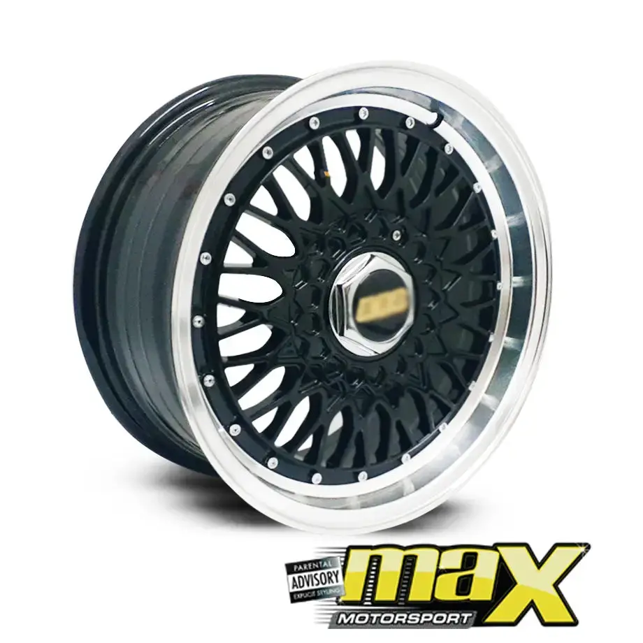 15 Inch Mag Wheel - Mx508 Bss Style Wheels (4X100/ 114.3 Pcd) 1
