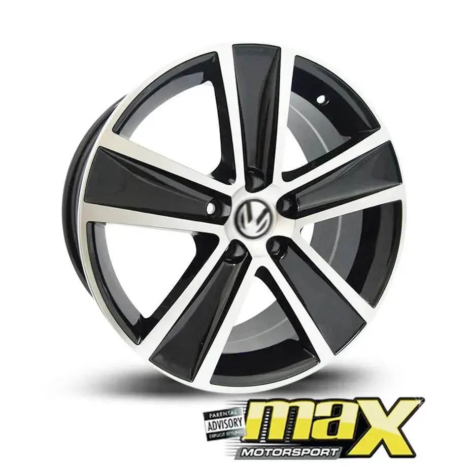 15 Inch Mag Wheel - Mx283 Cross Polo Style Wheels - 5X100 Pcd 1