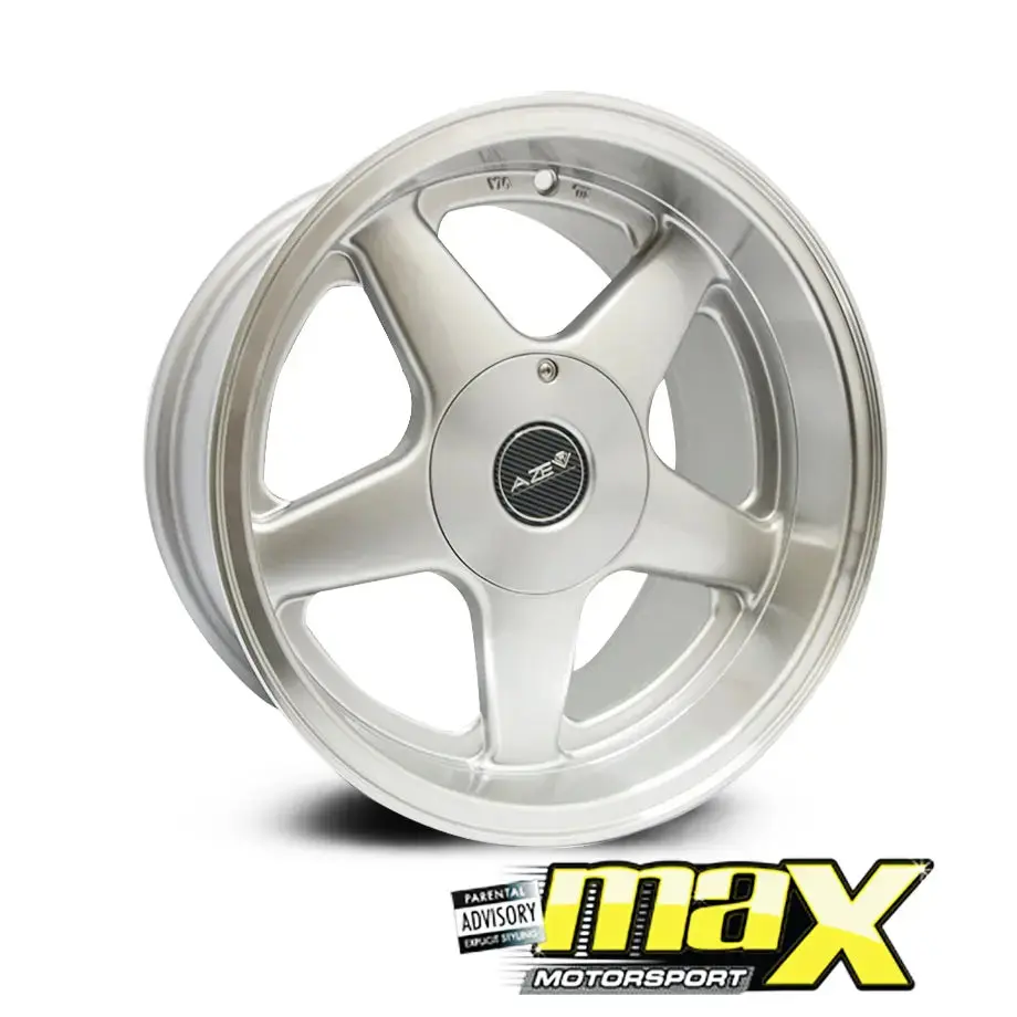 15 Inch Mag Wheel - Mx5665-P Azev Style Wheels  - (4X100/114.3 Pcd) 1