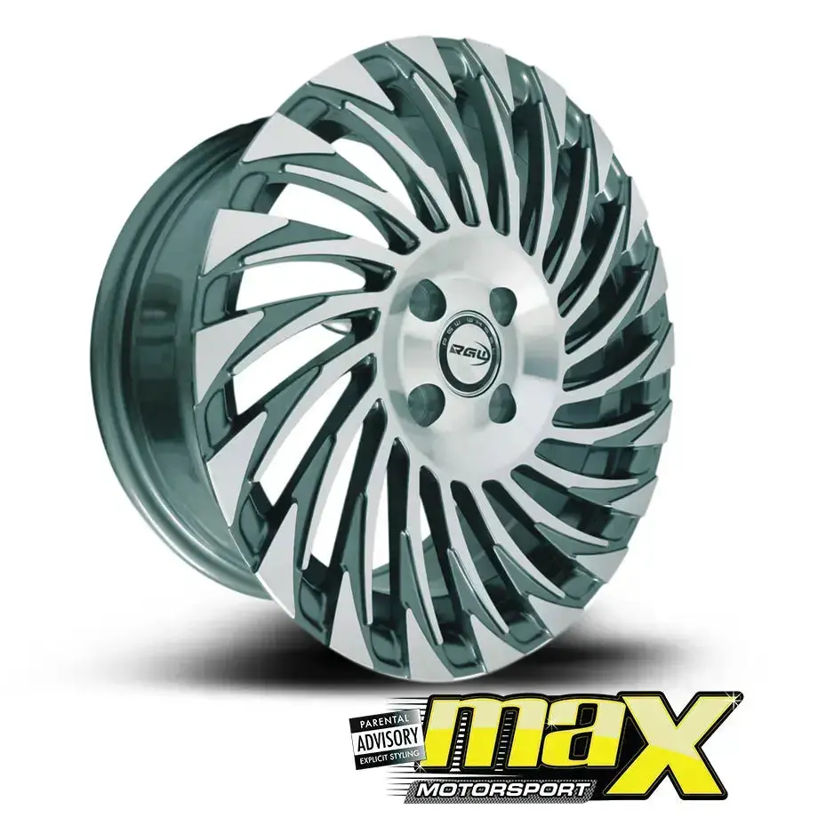 15 Inch Mag Wheel - Mx415gm Twist Wheel (4X100 Pcd) 1