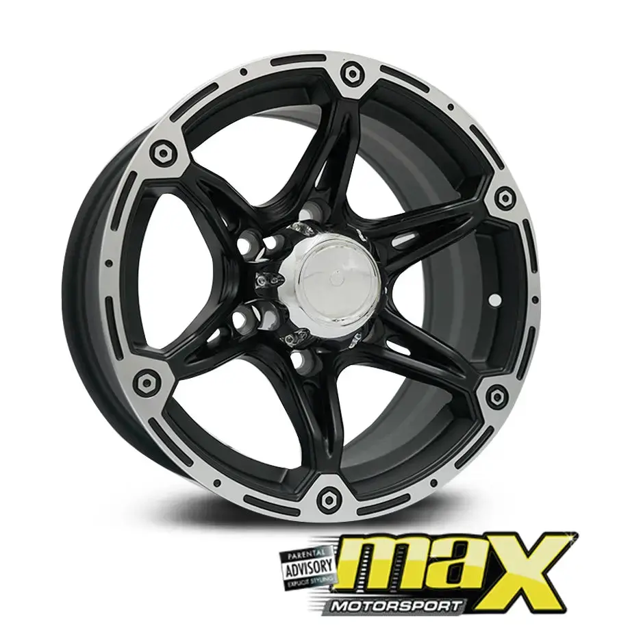 15 Inch Mag Wheel - Mx582 Bakkie Wheels (6X139.7 Pcd) 1