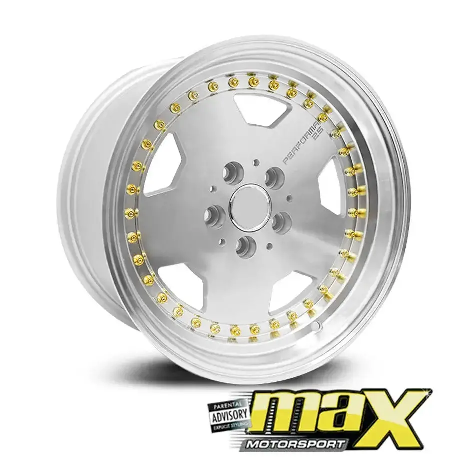 15 Inch Mag Wheel - Mx5852 Monoblock Wheel - (5X100 Pcd) 1