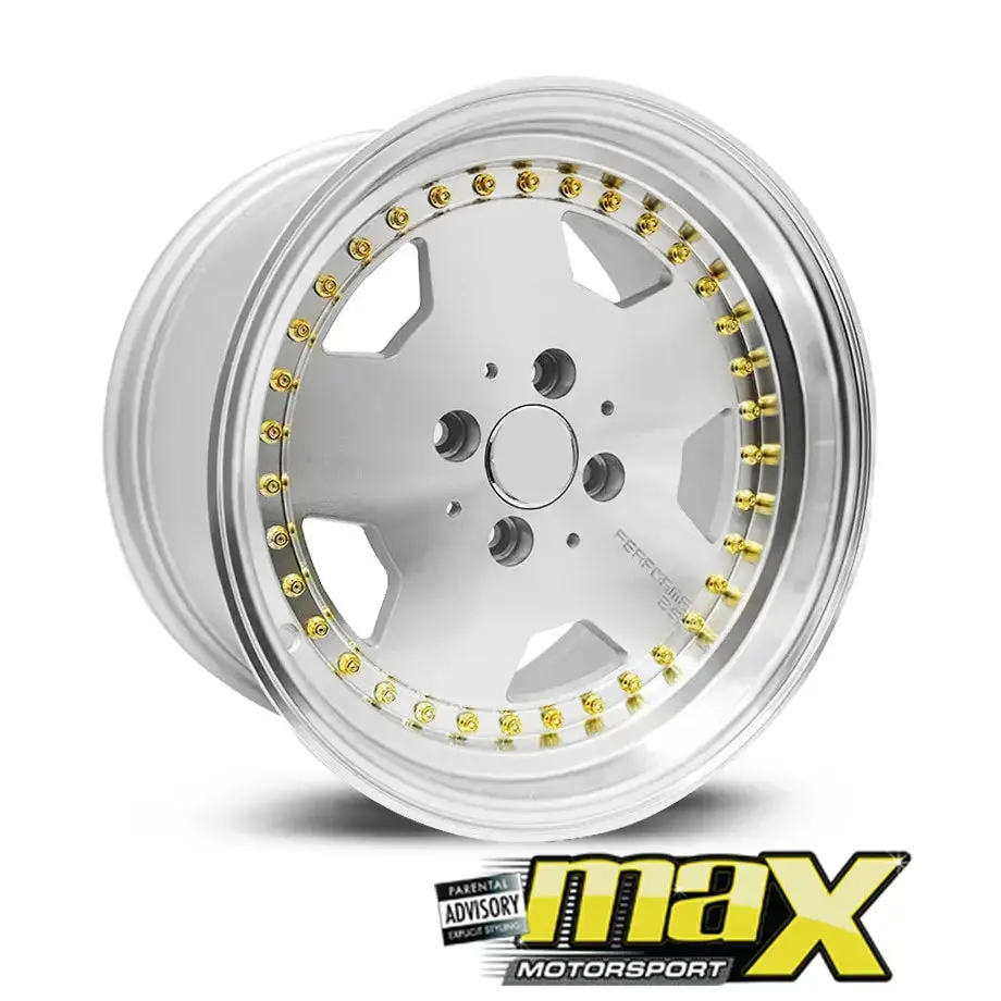 15 Inch Mag Wheel - Mx5852 Monoblock Wheel - (4X100 Pcd) 1