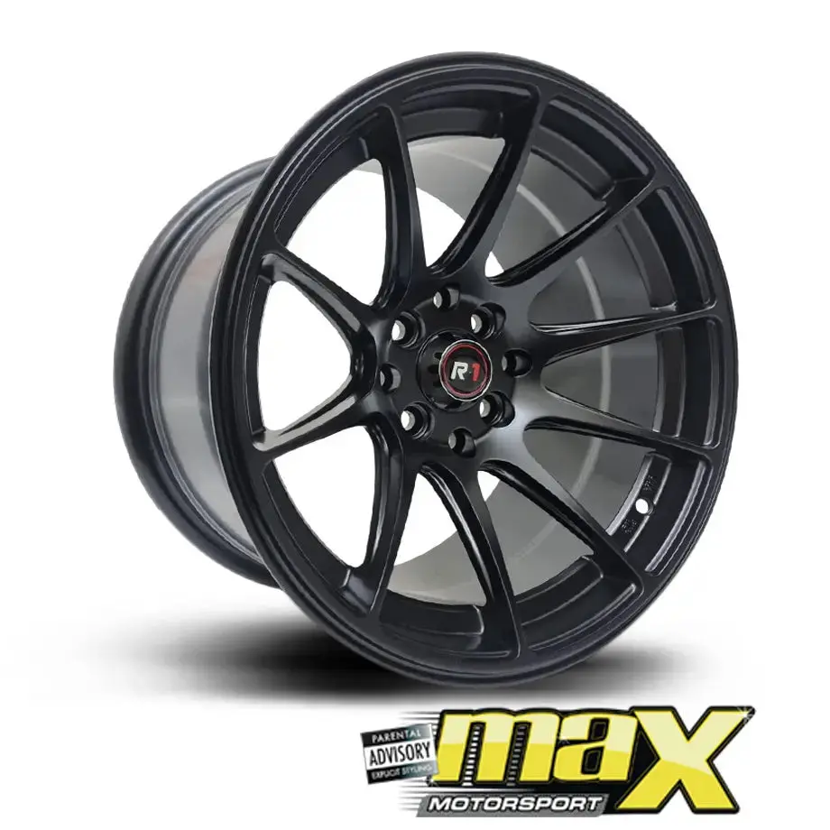 15 Inch Mag Wheel -  Mx616 R1 Concave Wheel - (4X100/114.3 Pcd) 1