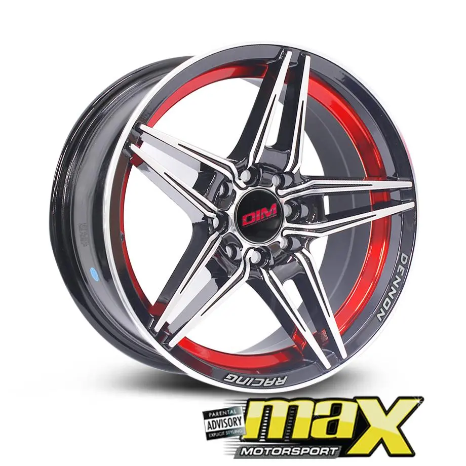 15 Inch Mag Wheel - Mx622 Racing Wheel - (4X100/114.3 Pcd) 1