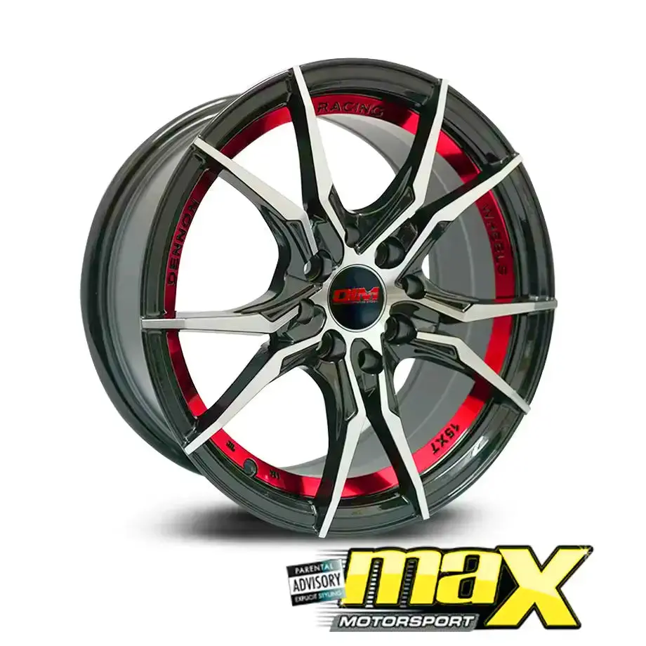 15 Inch Mag Wheel -  Mx623 Wheel - (4X100/114.3 Pcd) 1