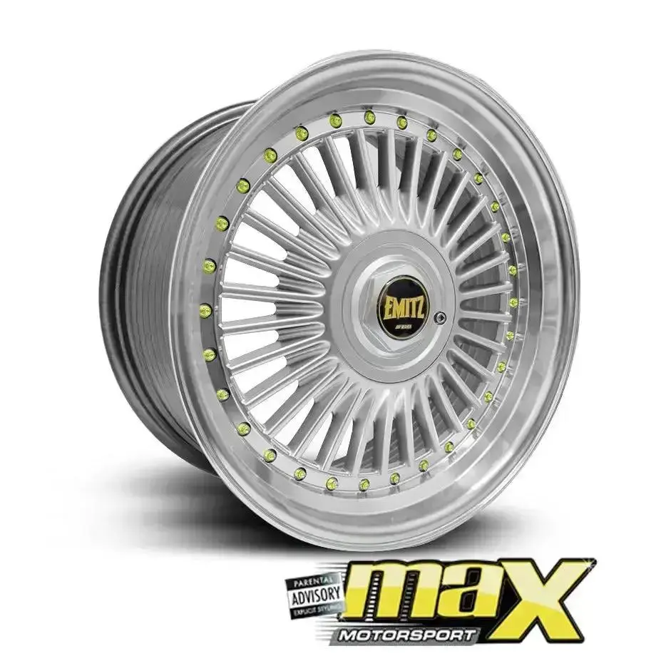 15 Inch Mag Wheel - Mx6622 Emit Wheels - (4X100/114.3 Pcd) 1