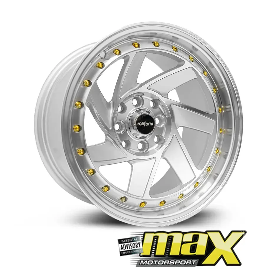 15 Inch Mag Wheel - Mx726 Rf Twist Wheel (4X100/114.3 Pcd) 1