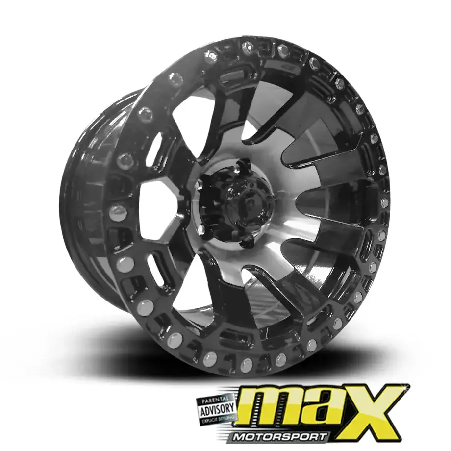 15 Inch Mag Wheel - Mxqc829 Bakkie Wheel - (5X114.3 Pcd) 1