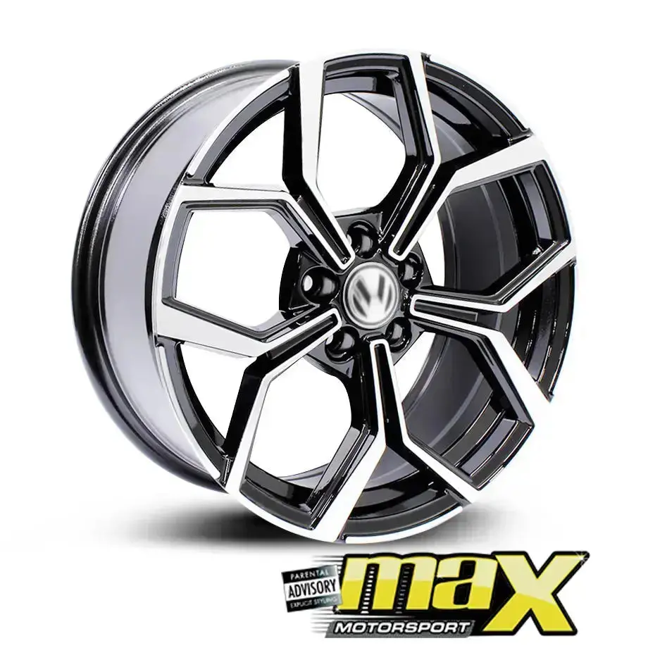 17 Inch Mag Wheel - Mx119-17 Polo Life Gti Style Faro Wheels - (5X100 Pcd) 1