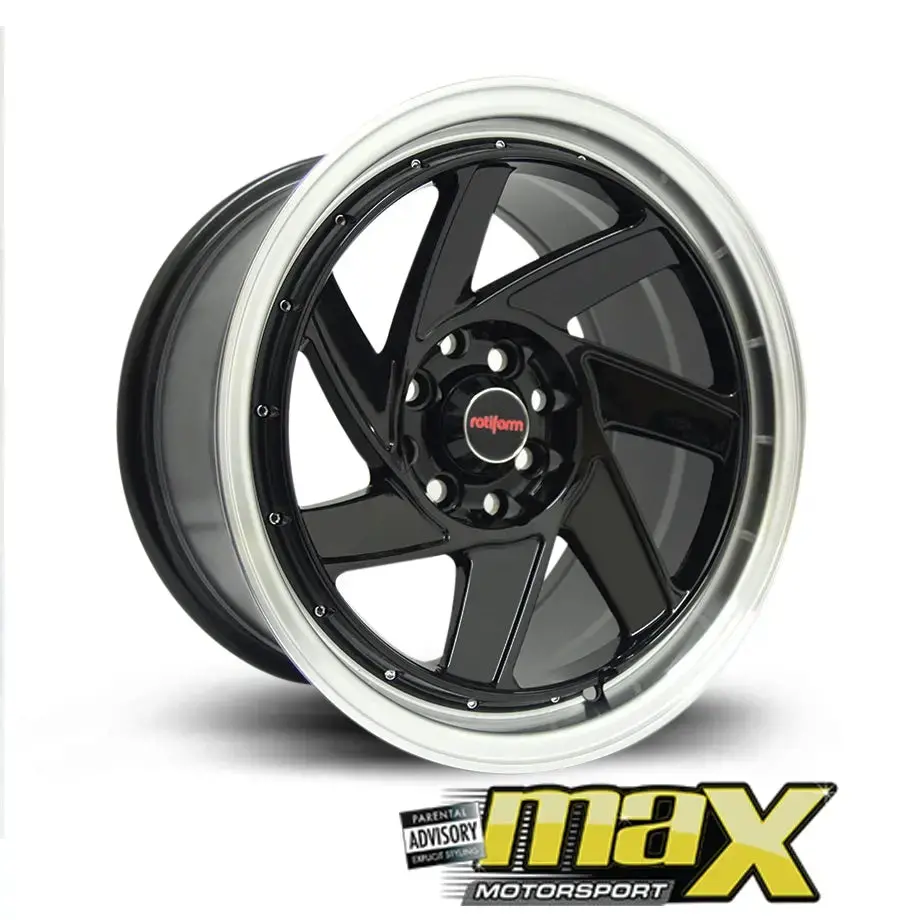 15 Inch Mag Wheel - Rf Twist Style Wheel (4X100/114.3 Pcd) 1