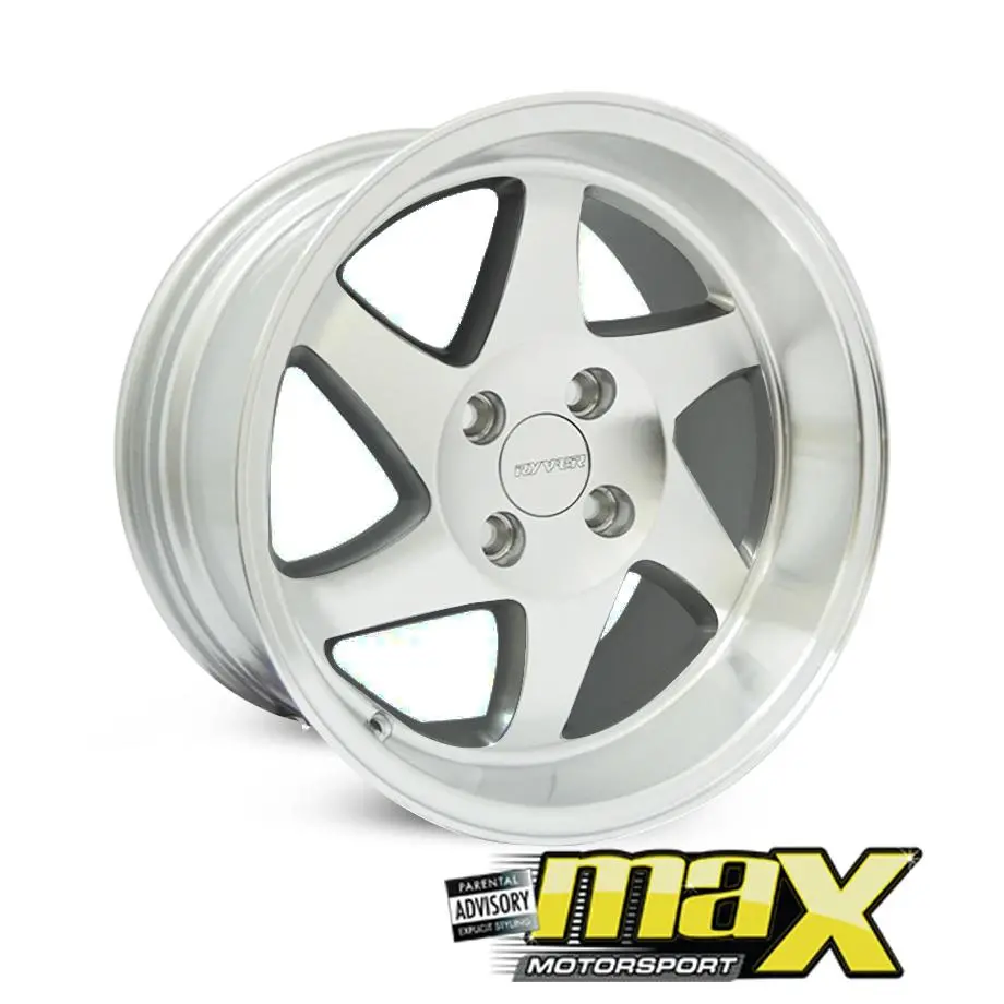 15 Inch Mag Wheel - Ryver Twist Wheel - (4X100 Pcd) 1