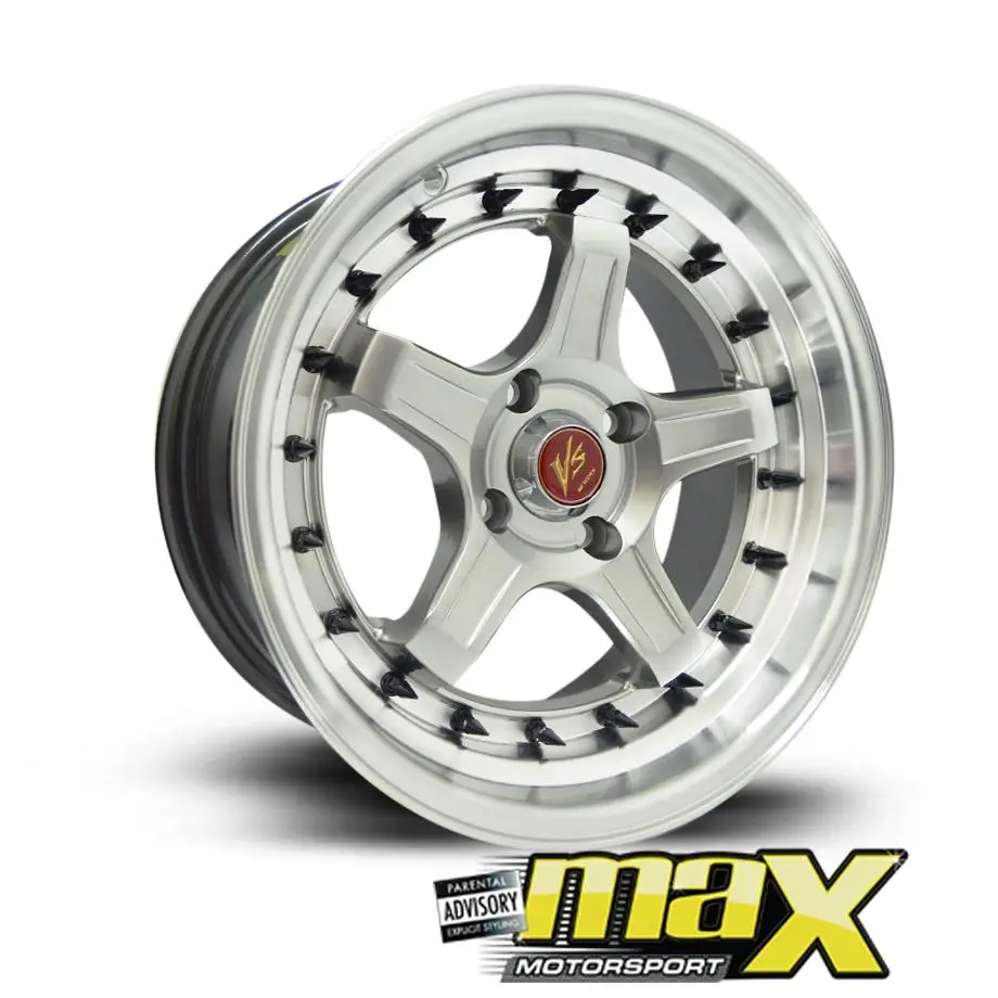 15 Inch Mag Wheel - Vs Work Mx5126 Wheel (4X100 Pcd) 1