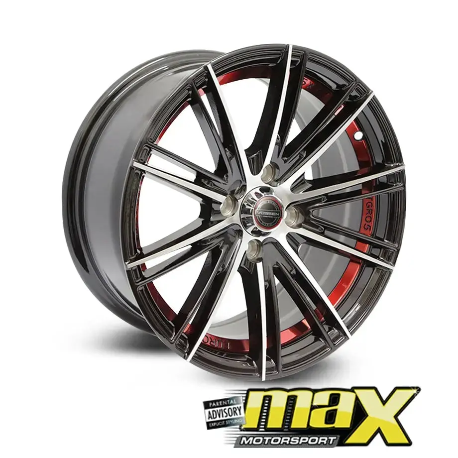15 Inch Mag Wheel -  Mx8807  Vsn Wheel - 4X100 Pcd 1