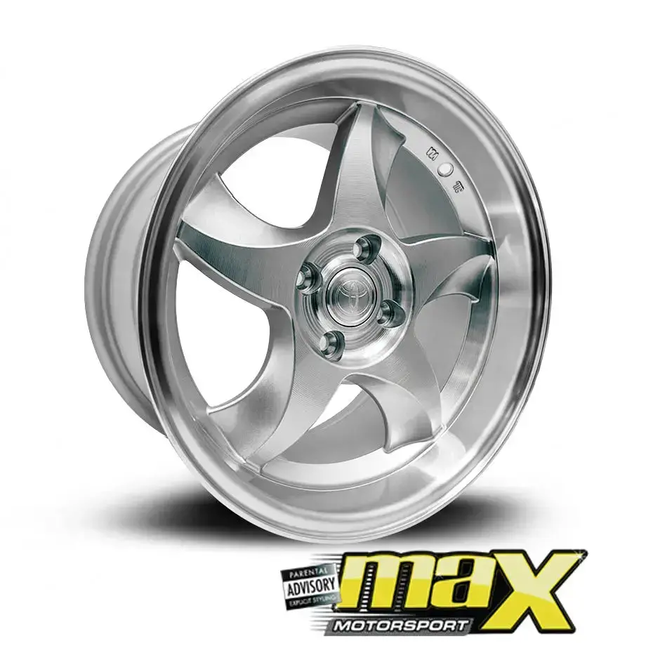 15 Inch Mag Wheel – Mx5056-Mc Toyota Rxi Blade Deep Dish Wheel - 4X100 Pcd 1