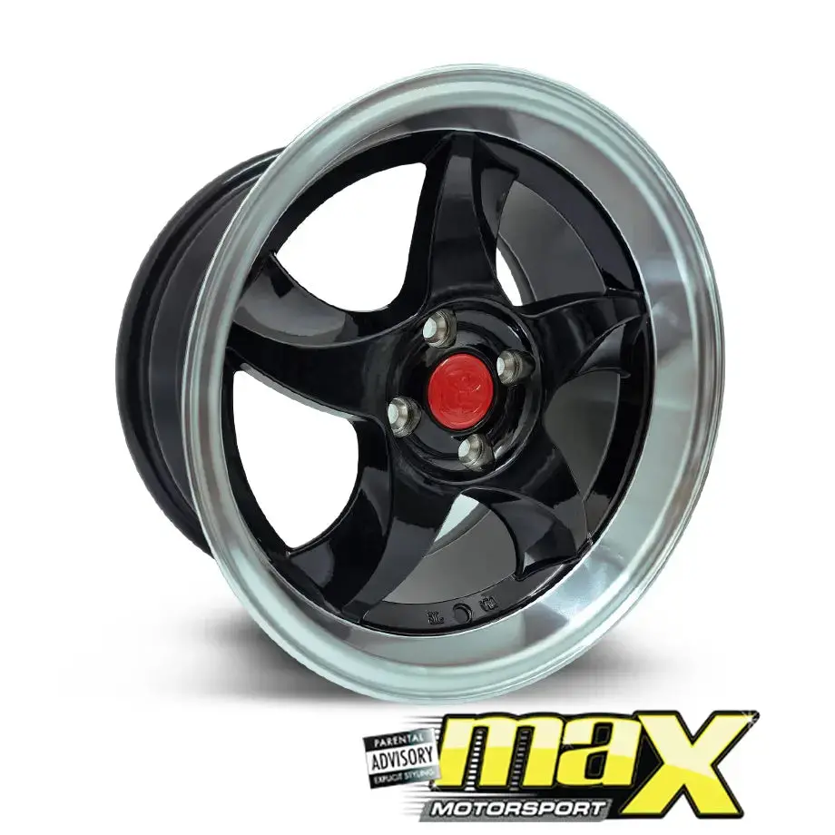 15 Inch Mag Wheel – Mx5056 Toyota Rxi Blade Deep Dish Wheel - 4X100 Pcd 1