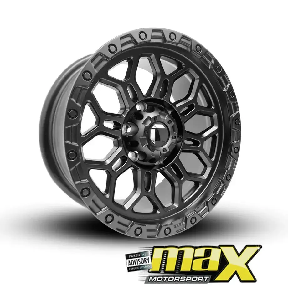16 Inch Mag Wheel - Mx015-16Mb Bakkie Wheels (6X139.7 Pcd) 1