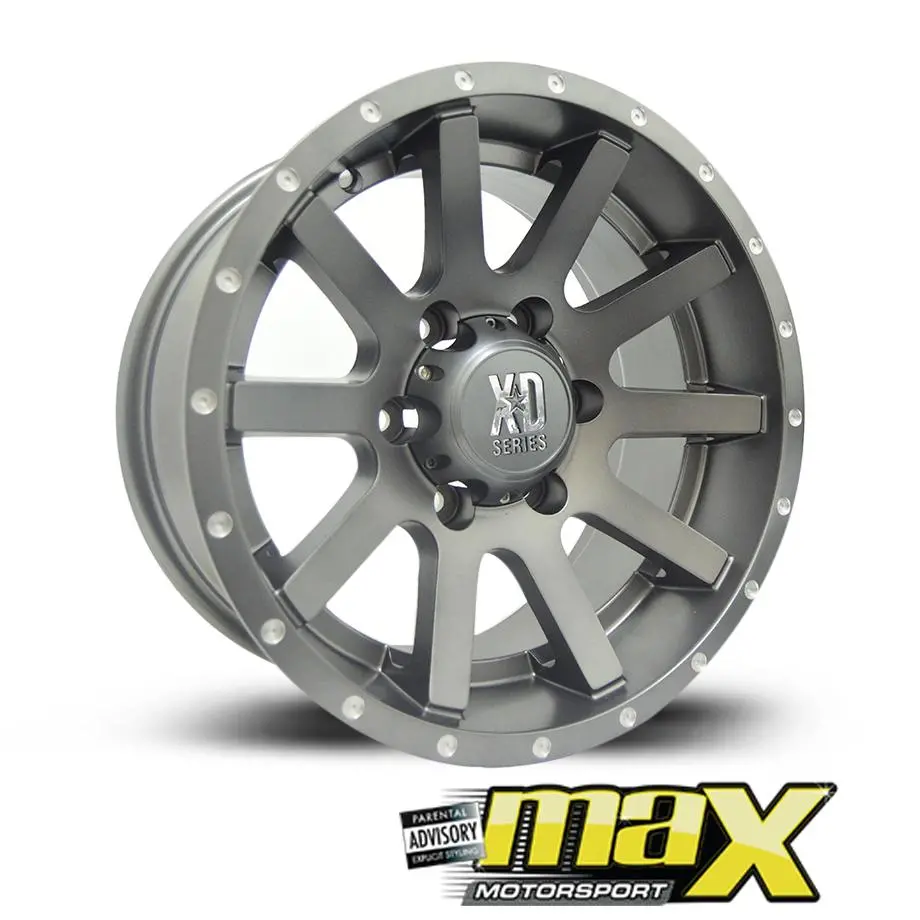 16 Inch Mag Wheel - Mx6017 Bakkie Wheels (6X139.7 Pcd) 1