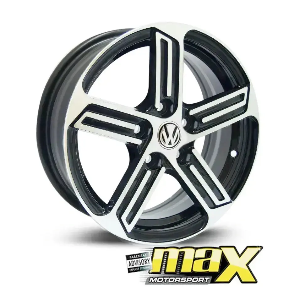 16 Inch Mag Wheel - Mx605 Golf 7 R400 Style Wheel - 5X100 Pcd 1