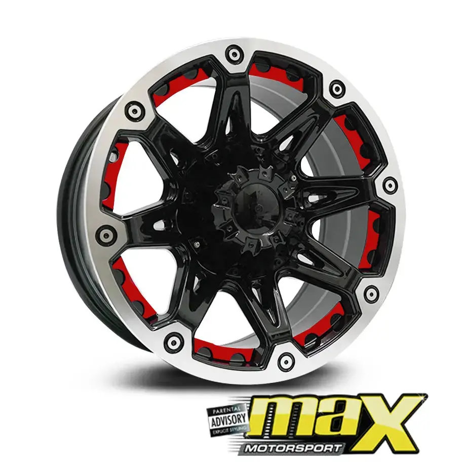 16 Inch Mag Wheel - Mx849 Bakkie Wheels (6X139.7 Pcd) 1