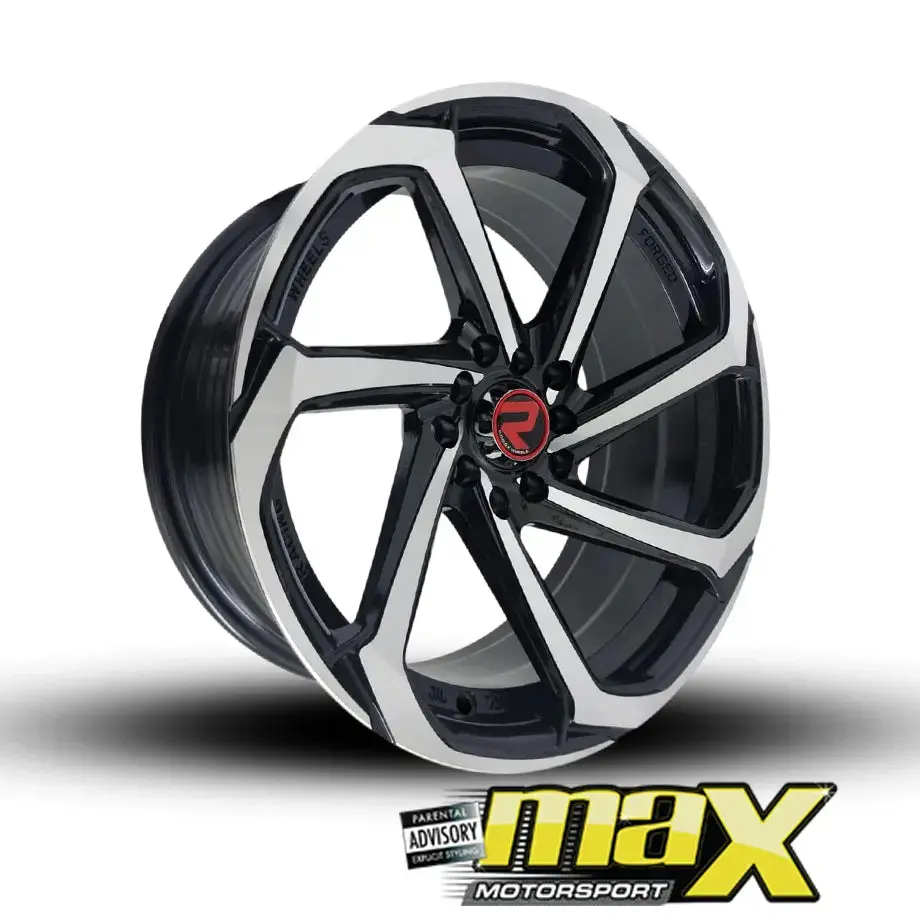 16 Inch Mag Wheel - Mx076 Concave Twist Style Wheels - 5X100 / 5X114.3 Pcd 1
