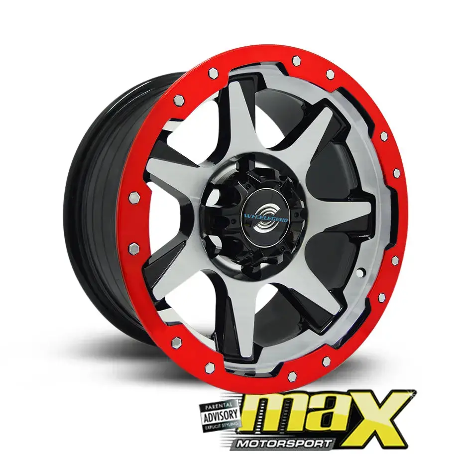 16 Inch Mag Wheel - Wheel Legend Bakkie Wheel - Mx0716 (5X114.3 Pcd) 1