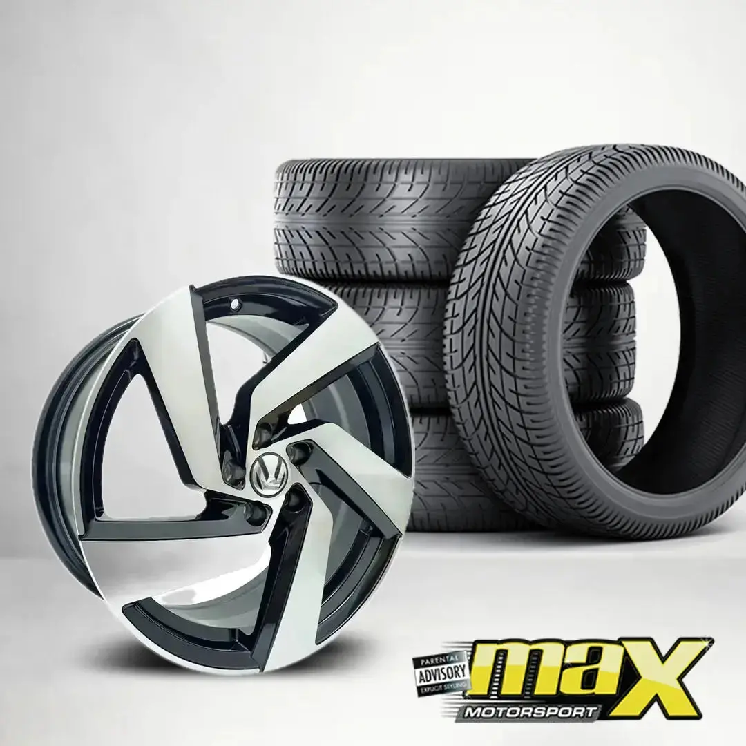 15 Inch - Mx070-15 Golf 8 Gti Richmond Style Wheel & Tyre Combo - 5X100 Pcd 1