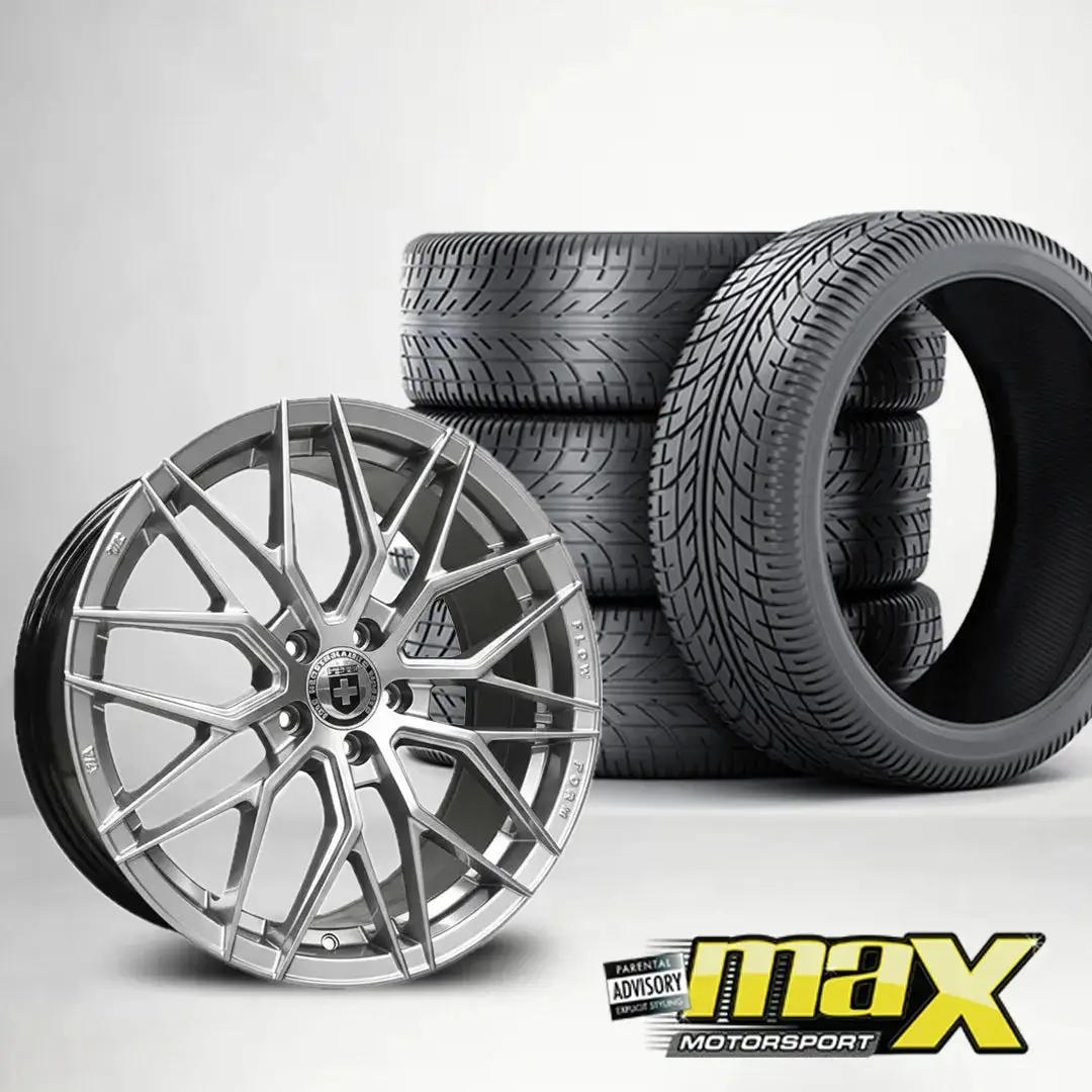 17 Inch - Mx513-5100 Hr.E Style Wheel & Tyre Combo - 5X100 Pcd 1