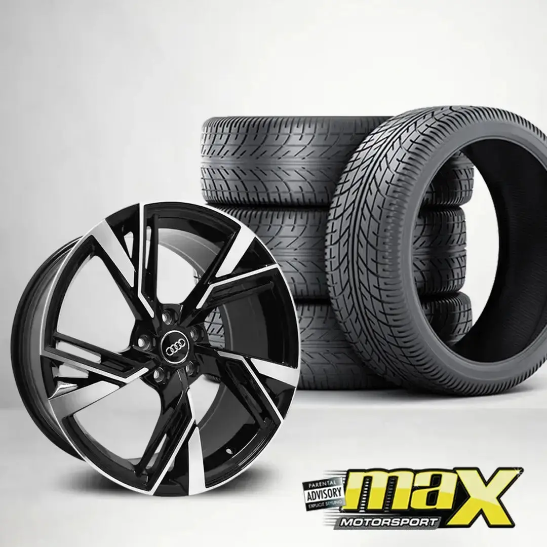 17 Inch - Mx1012 Audi Rs6 Style Wheel & Tyre Combo - 5X100 Pcd 1