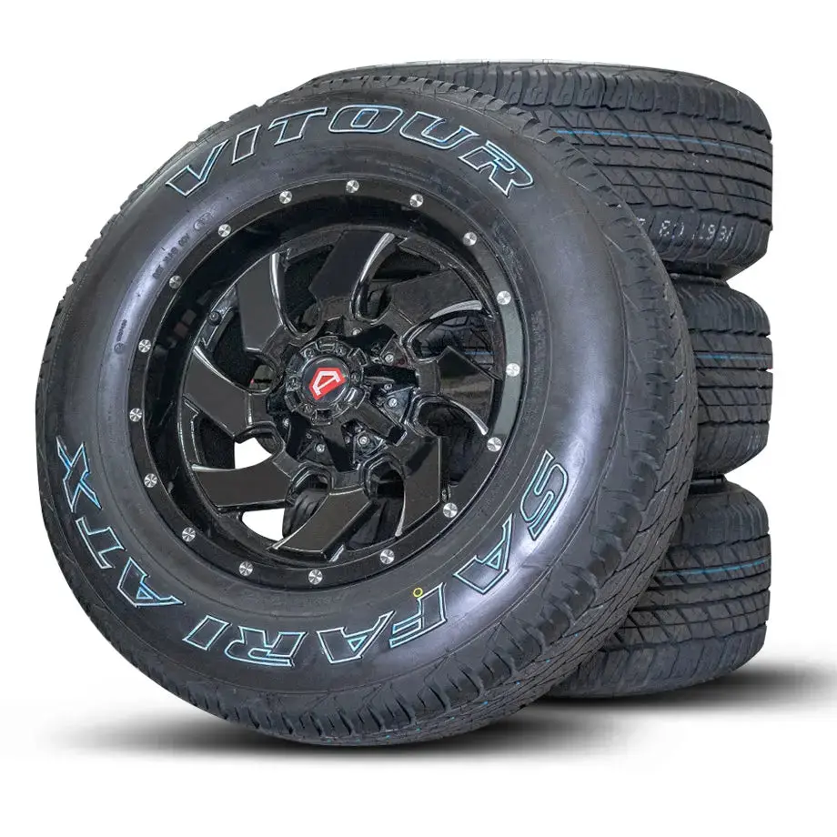 17 Inch Mx8107 Bakkie Wheel & Tyre Combo (6X139.7 Pcd) 1