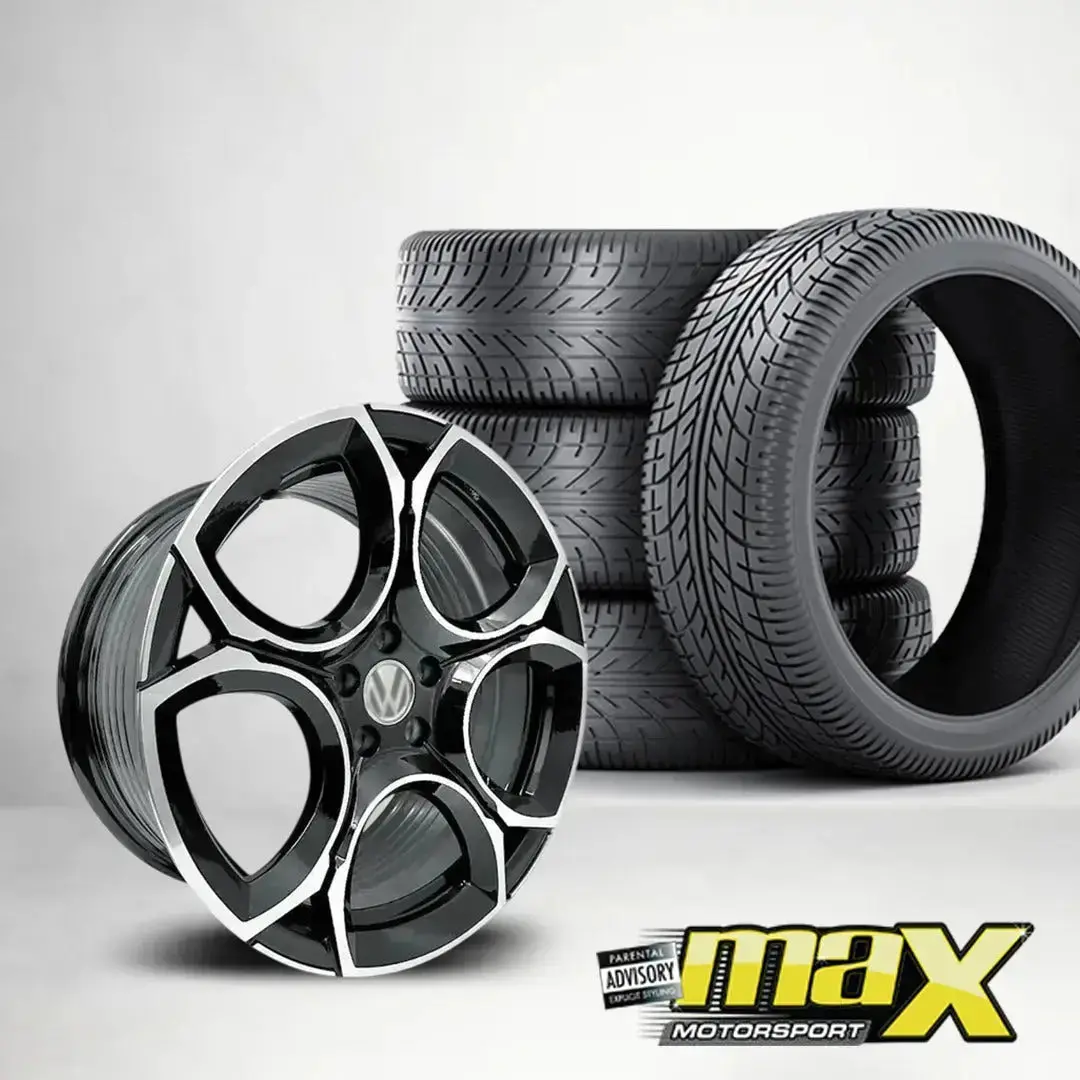 17 Inch Mx8560 Golf 8.5 Gti Style Wheel & Tyre Combo - 5X100 Pcd 1