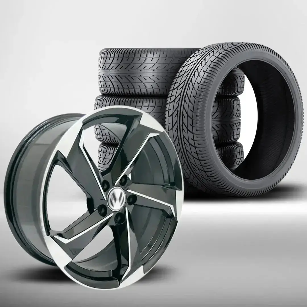 17 Inch Mxa1002 Ttrs Style Wheels & Tyre Combo (5X100 Pcd) 1