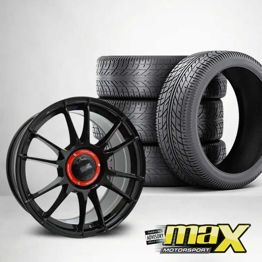 17 Inch Mxor-01 Ultraleggera Style Wheel & Tyre Combo- 4X100 / 5X100 Pcd 1