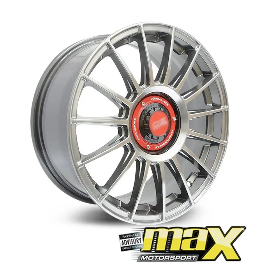 17 Inch Mag Wheel - Mx0257 Superturismo Style Wheel 5X100 Pcd 1