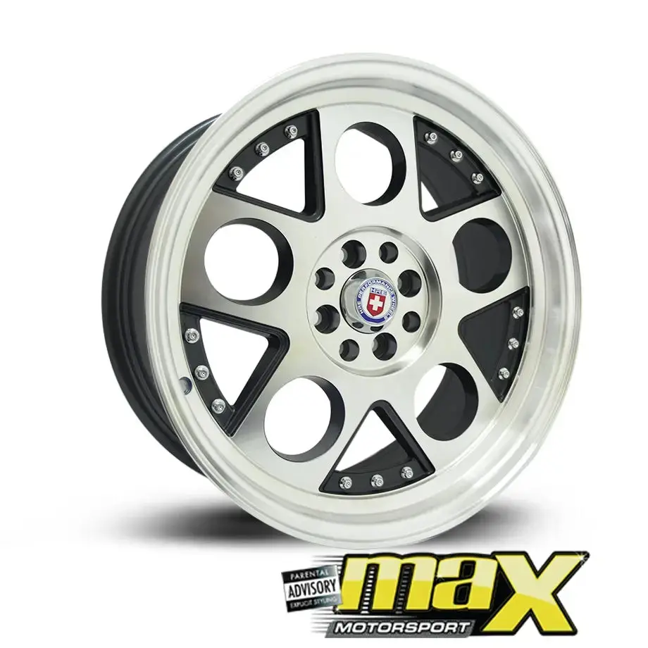 17 Inch Mag Wheel - Mx072 Lambo Style Replica Wheels (4X100/114.3 Pcd) 1