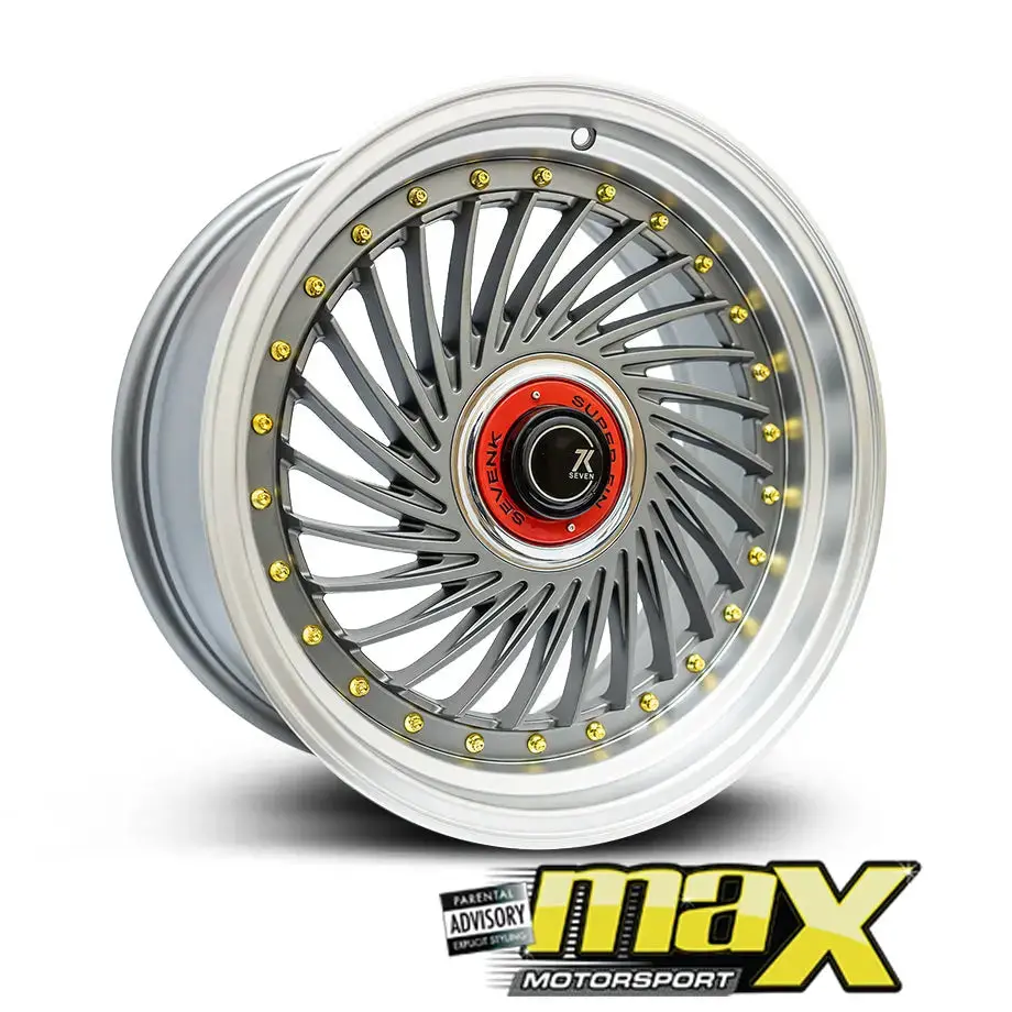 17 Inch Mag Wheel - Mx1213-S Sevenk Twist Wheel (4X100 / 4X114.3Pcd) 1