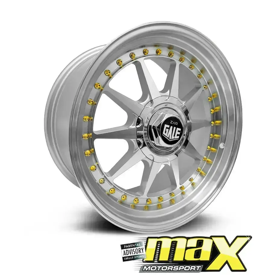 17 Inch Mag Wheel - Mx1214-E Gale Ewing Style Wheel (4X100 / 5X100 Pcd) 1