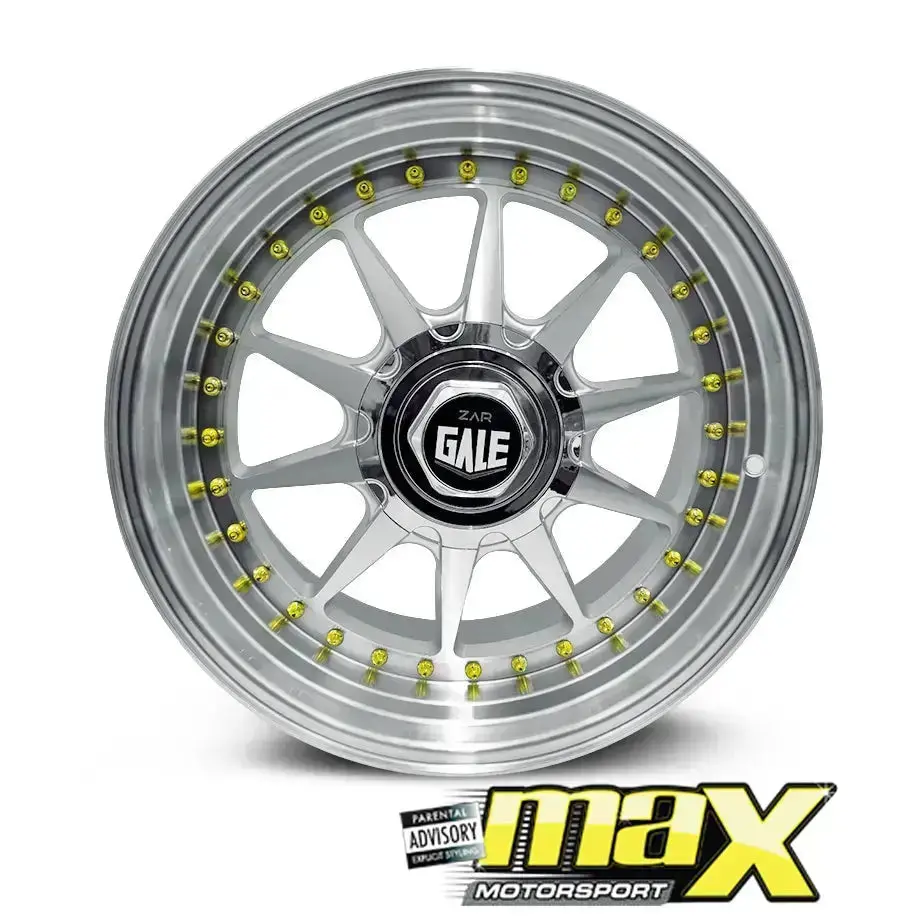 17 Inch Mag Wheel - Mx1214-E Gale Ewing Style Wheel (4X100 / 5X100 Pcd) 2