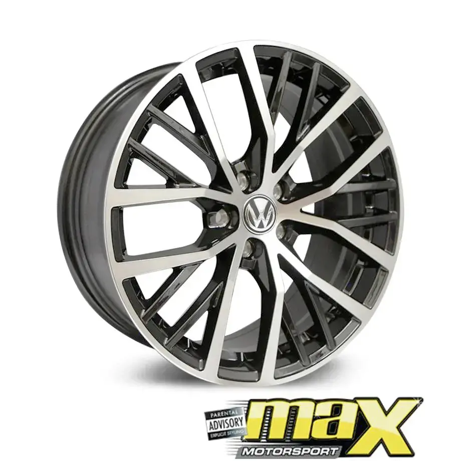 17 Inch Mag Wheel - Mx129 Polo 6 Gti Style Wheel - 5X100 Pcd 1