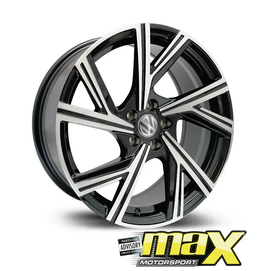 17 Inch Mag Wheel - Mx2004 Polo Life R-Line Style Wheel - (5X100 Pcd) 1
