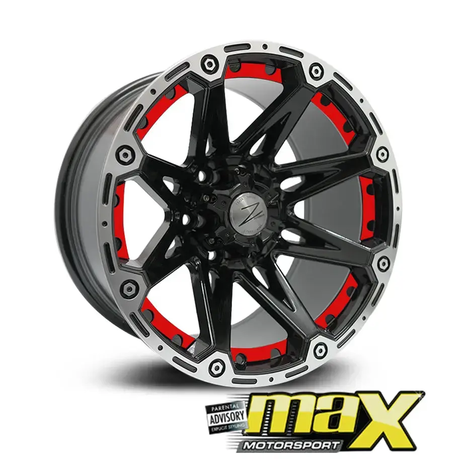 17 Inch Mag Wheel - Mx349 Bakkie Wheels (6X139.7 Pcd) 1