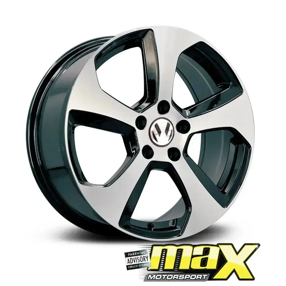 17 Inch Mag Wheel -  Mx329 Golf 7 Gti Style Wheel - 5X100 Pcd 1