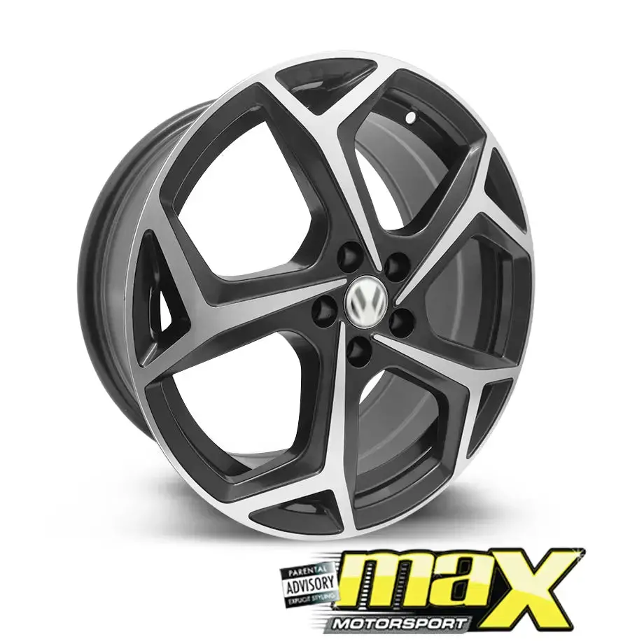 17 Inch Mag Wheel - Mx4360 Polo R-Line Style Wheel - 5X100 Pcd 1