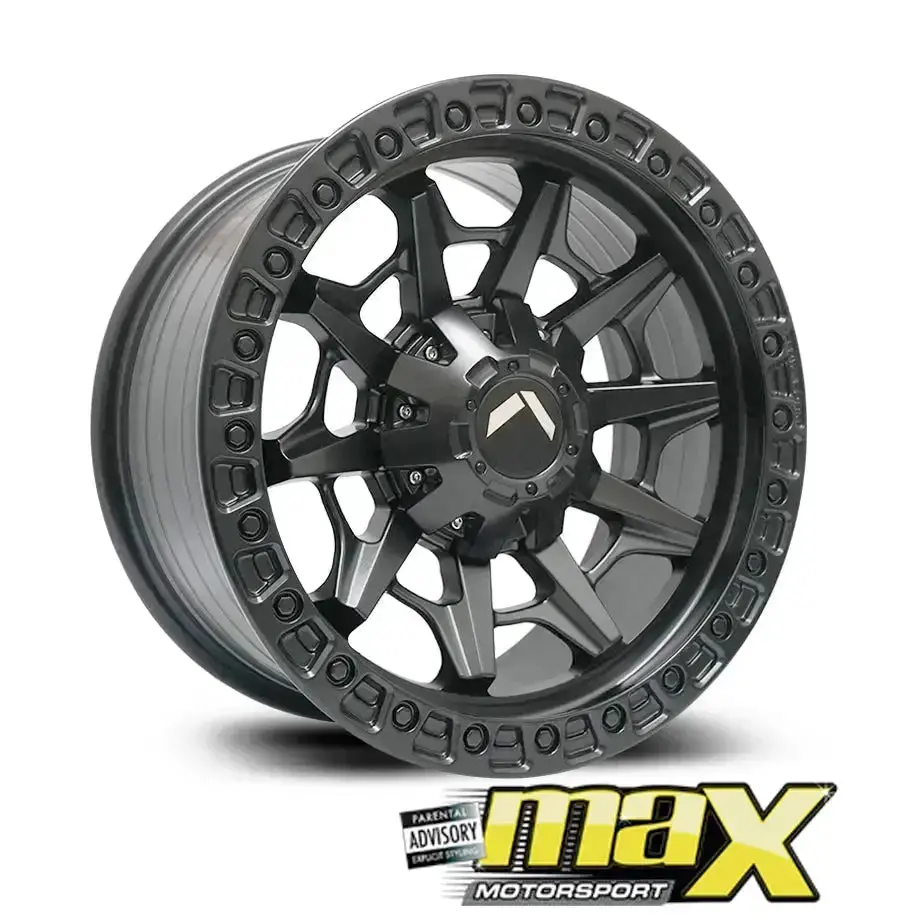 17 Inch Mx602 Wheel - Suitable To Fit Jeep - 5 Piece Set (5X127 Pcd) 1