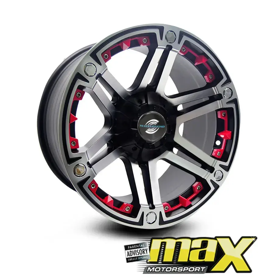 17 Inch Mag Wheel - Mx665 Bakkie Wheels (6X139.7 Pcd) 1