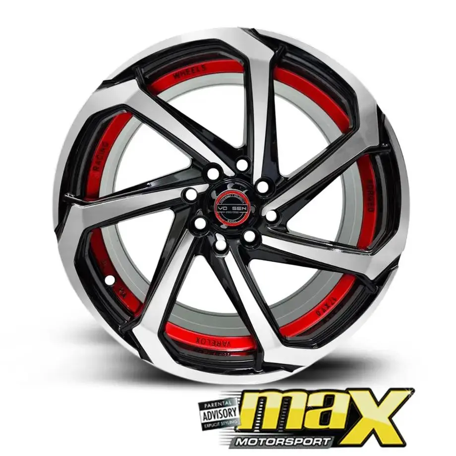 17 Inch Mag Wheel - Mx8828-17Rd Concave Wheels (4X100/ 4X114.3 Pcd) 2