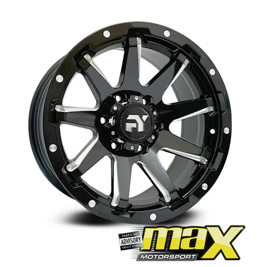 17 Inch Mag Wheel - Mx9015 Bakkie Wheel - (6X139.7 Pcd) 1