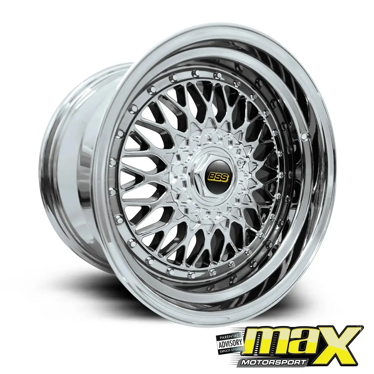 17 Inch Mag Wheel - Mx135 Chrome Wheel - 4X100 / 5X100 Pcd (Narrow & Wide) 1